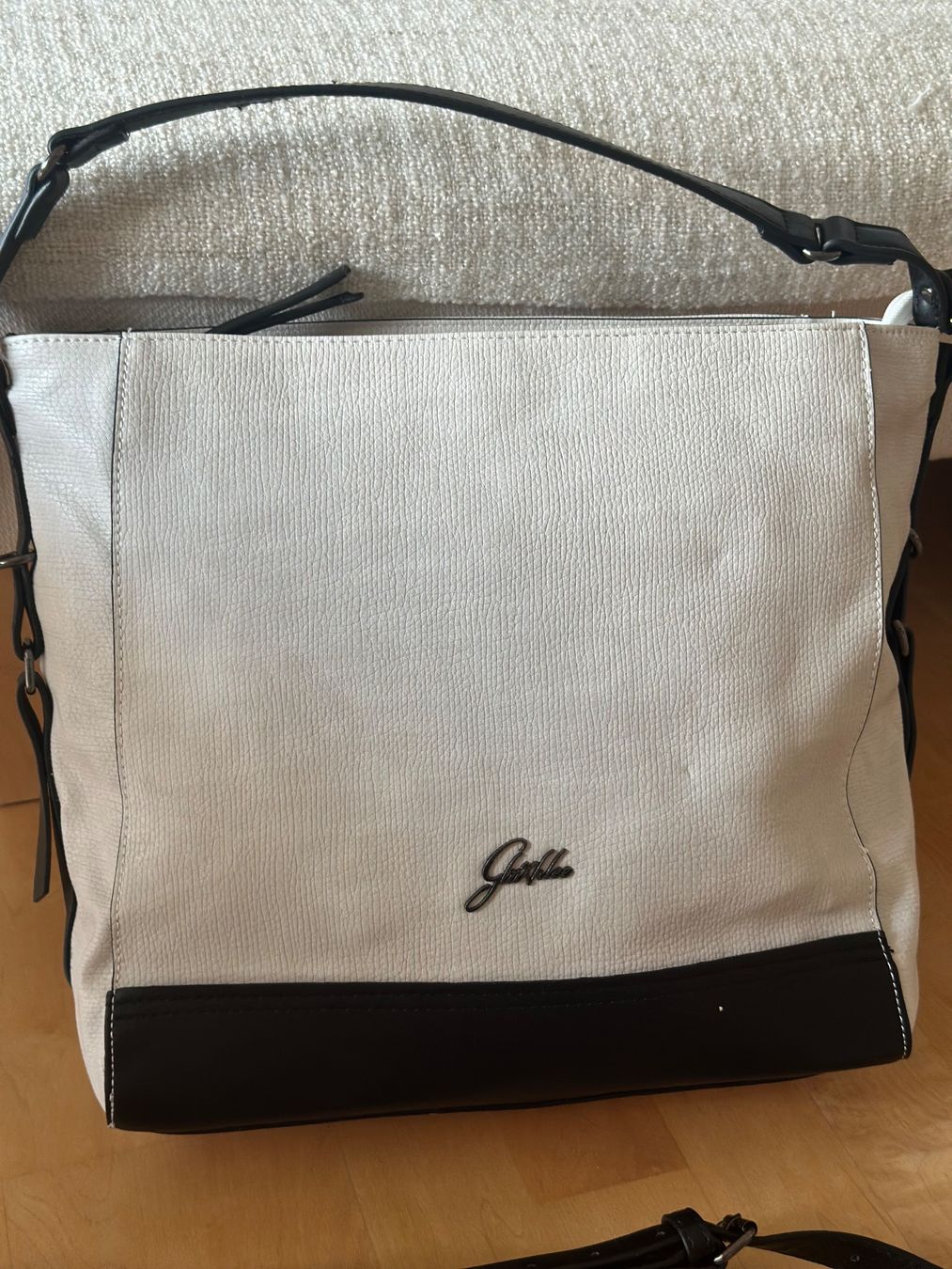 Taschen für Damen: Grosse Handtasche schwarz/weiss – Gebraucht aus Rothenburg von wer_g9fd 2