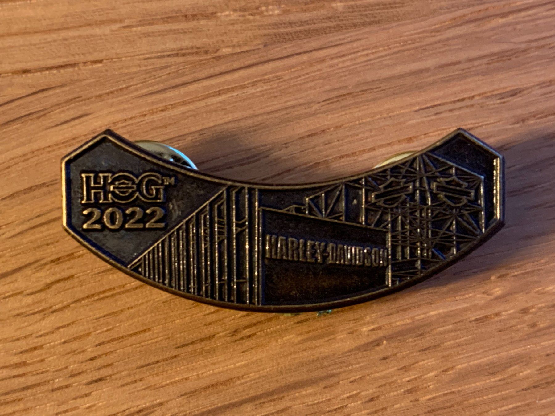 Harley-Davidson Toppe: Harley Owners Group 2022 Patch und Pin, Top Zustand – Nuovo e nell'imballaggio originale da Sarmenstorf venduto da habasa 3