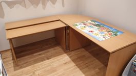 Büro Eckschreibtisch, sehr Robust, idealer PC-Arbeitsplatz