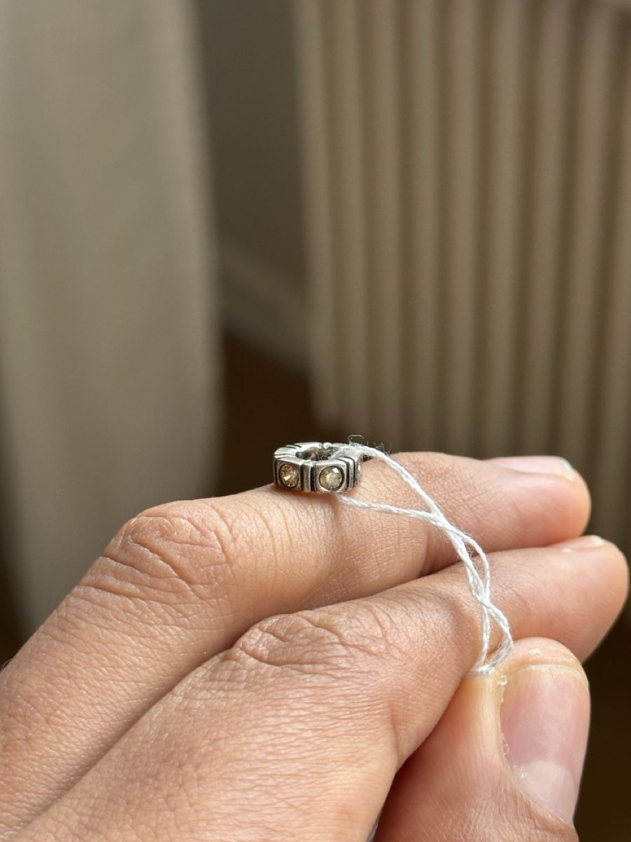 Ciondoli: Silber Charm mit Zirkonia Steinen Ale 925 – Usato da Zug venduto da car_fr2j