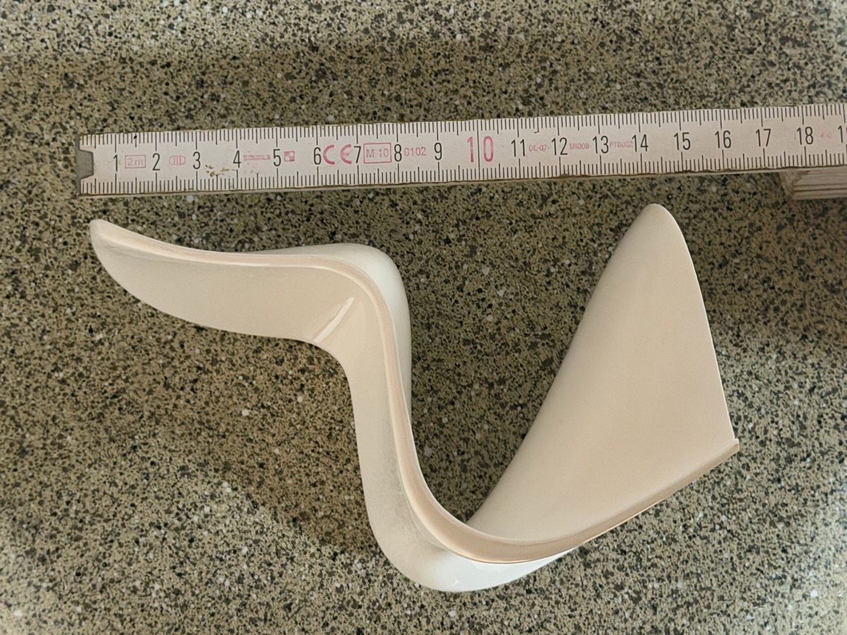 Vitra Sedie: Vitra Miniatur Panton Chair Design – Usato da Deitingen venduto da Himhip 3
