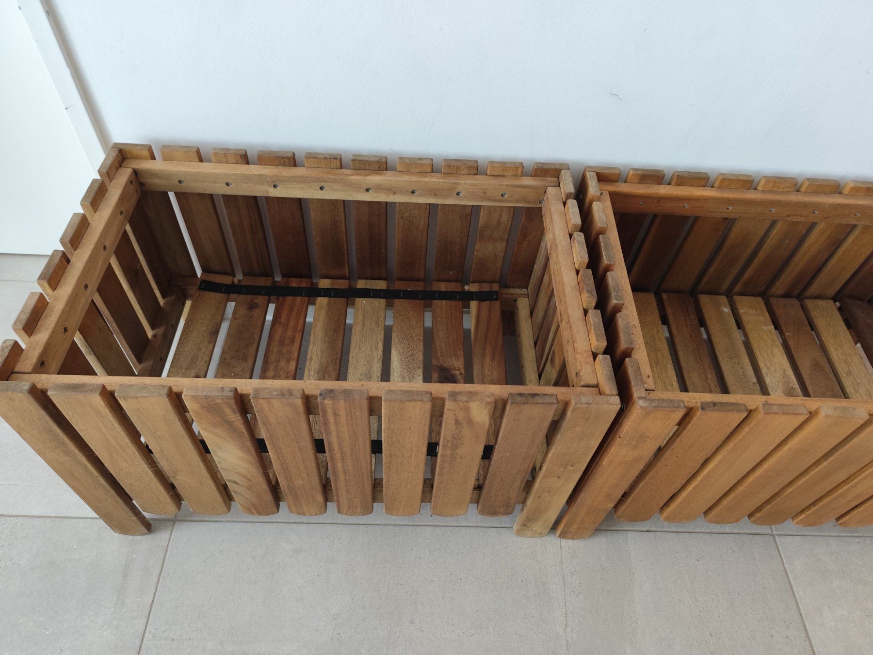 Ikea Pots de fleurs: ASKHOLMEN Flower box light brown stained – D'occasion à Bottmingen par nid_2vwr 2