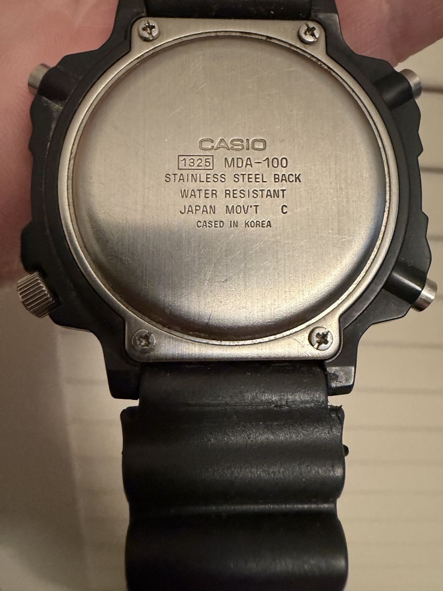 Casio Orologi: Casio MDA-100 Vintage Uhr – Usato da Niederbipp venduto da yar_tf6f 2