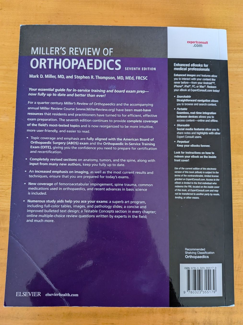 Libri: Miller's Orthopaedics Review – Usato da Aarau venduto da vchessex 1