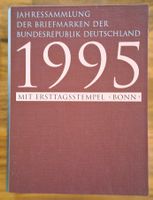 Jahressammlung Briefmarken BRD 1995 in schönem Schober
