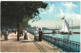 AK Zürich Utoquai 1911