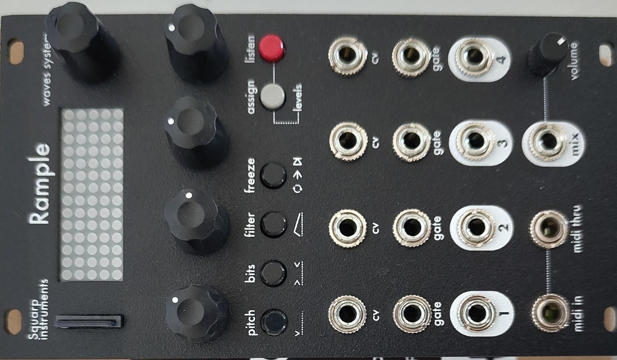 Strumenti musicali: Module Eurorack Squarp Instruments Rample en parfait état – Usato da Onex venduto da Bidouba