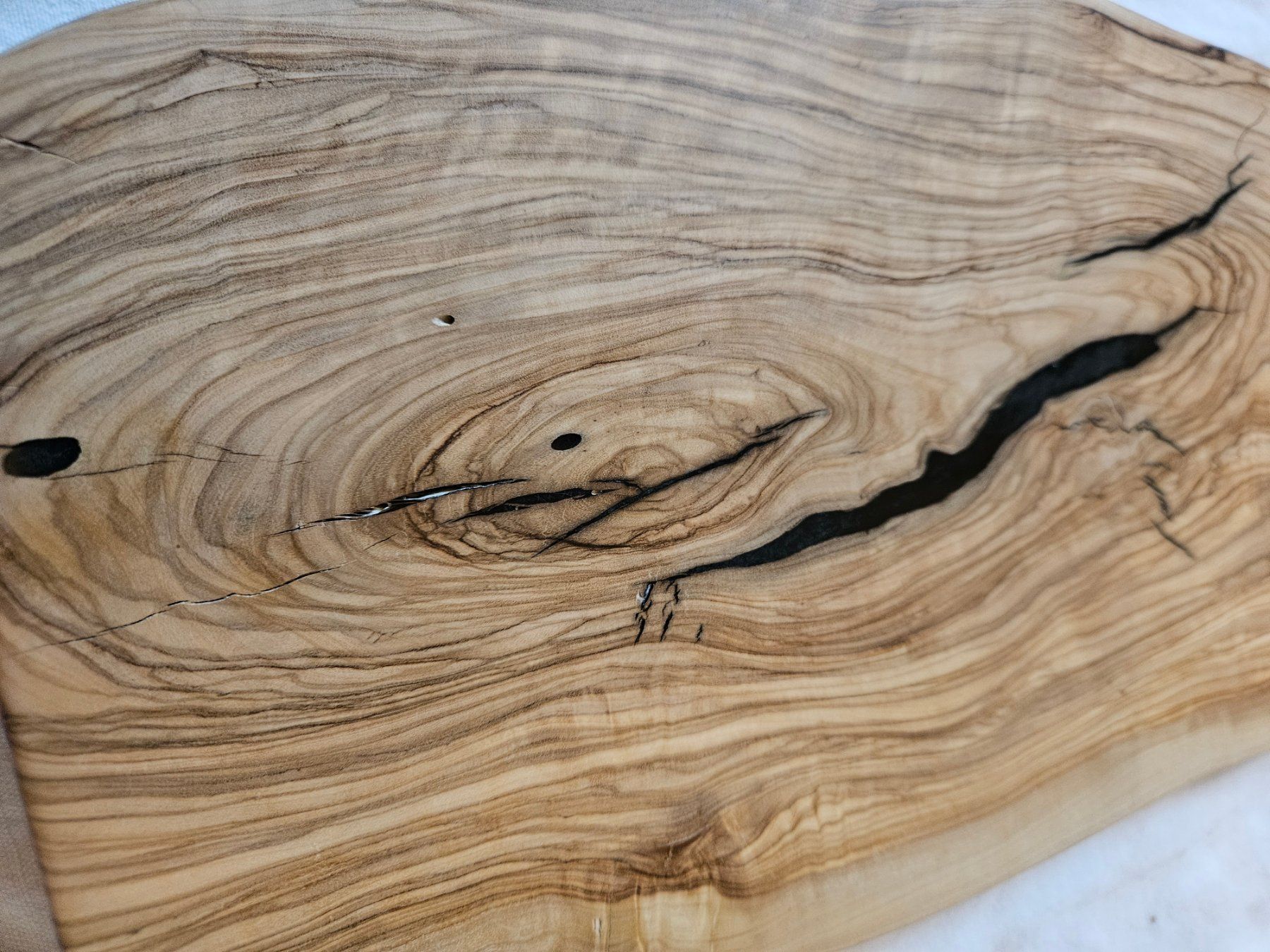 Articoli in legno: Holzbrett aus Olivenholz – Nuovo (secondo la descrizione) da Saland venduto da Rose0109 4