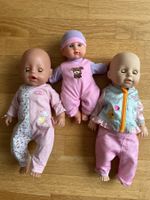 Baby Born Puppen Kollektion, 3 Stk, Top Zustand!