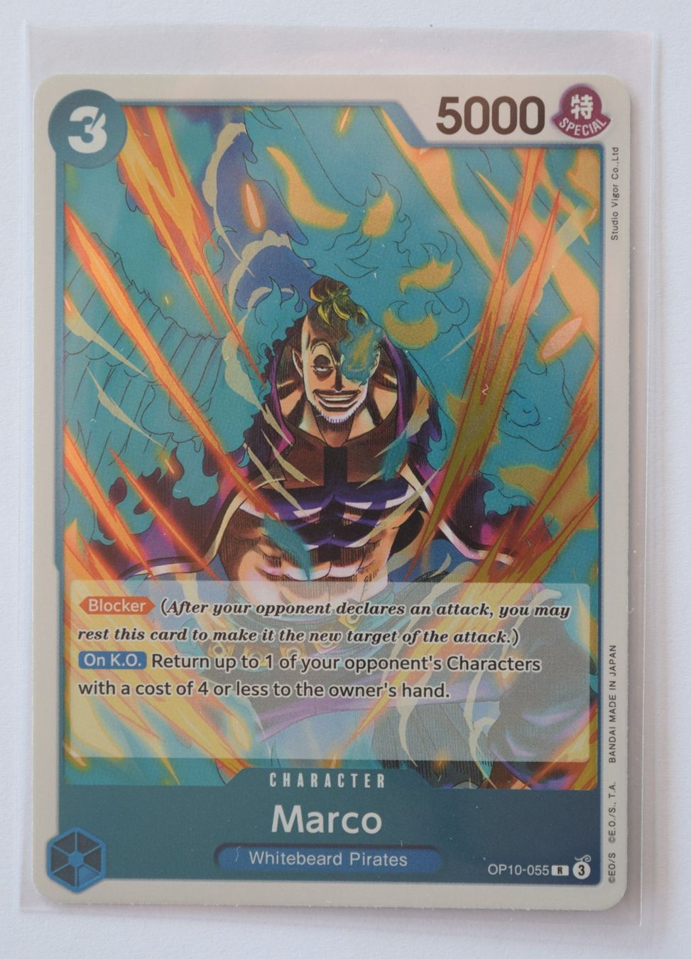 Bandai Carte collezionabili: One Piece Marco OP10-055 R – Usato da Lugano venduto da VlaseCard