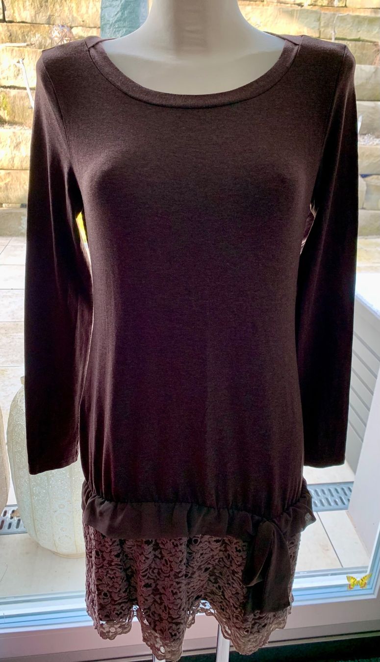 Intimissimi Kleider: Intimissimi Strick Kleid, taupe ODER blau Gr. M 36/38 – Gebraucht aus Engelburg von mamalanima 1