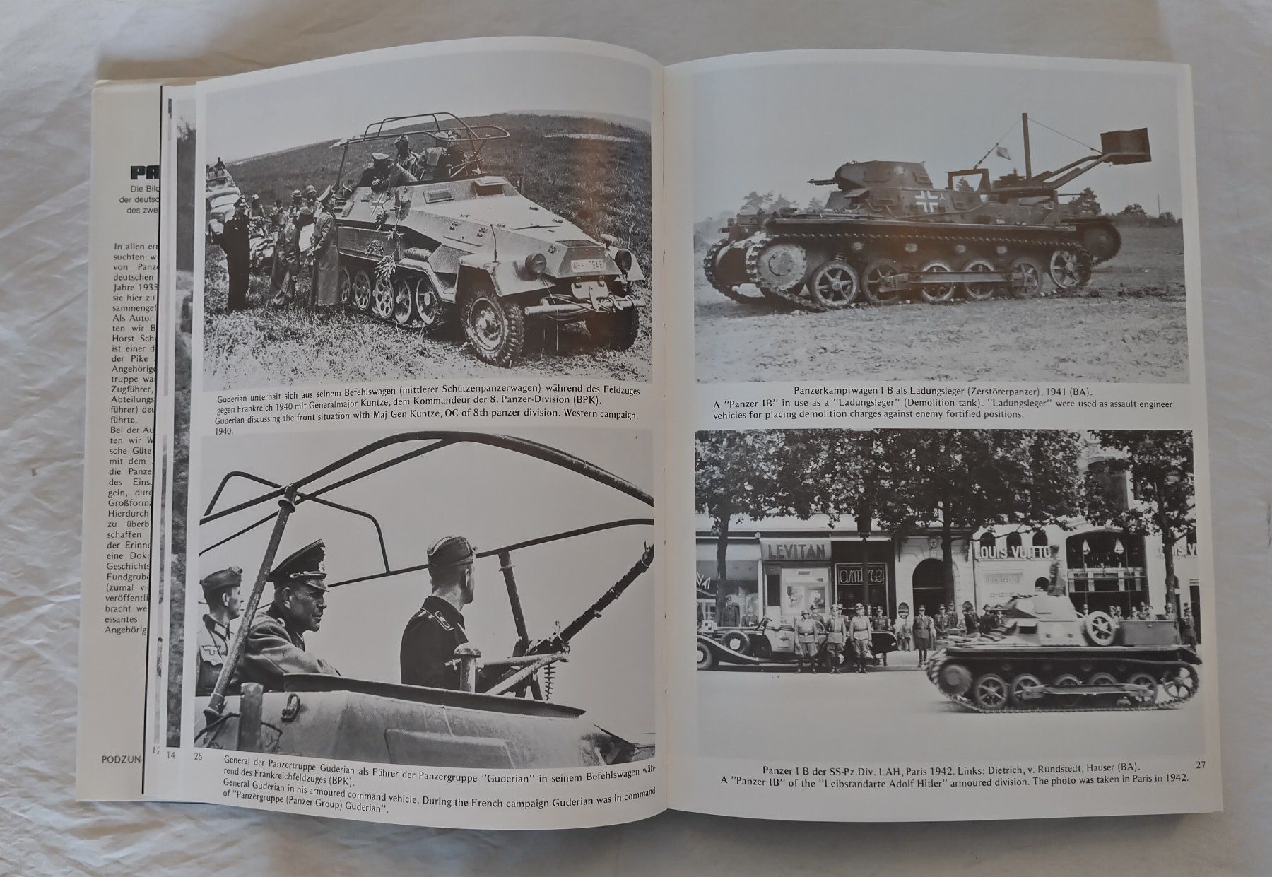Libri: Panzer Buch - Guderian, Bilddokumentation mit 272 Seiten – Usato da Bellach venduto da JingleJerry 5