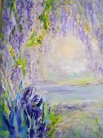 Originalegemälde auf Leinwand 60x80 cm,  Impressiomism