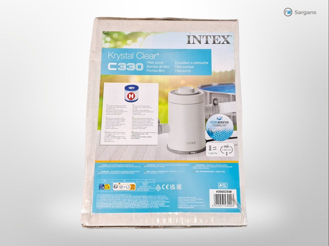 Intex Accessori per Piscine: INTEX Krystal Clear C330 26602SW Poolfilter – Nuovo (secondo la descrizione) da Sargans venduto da Restwert_Sargans