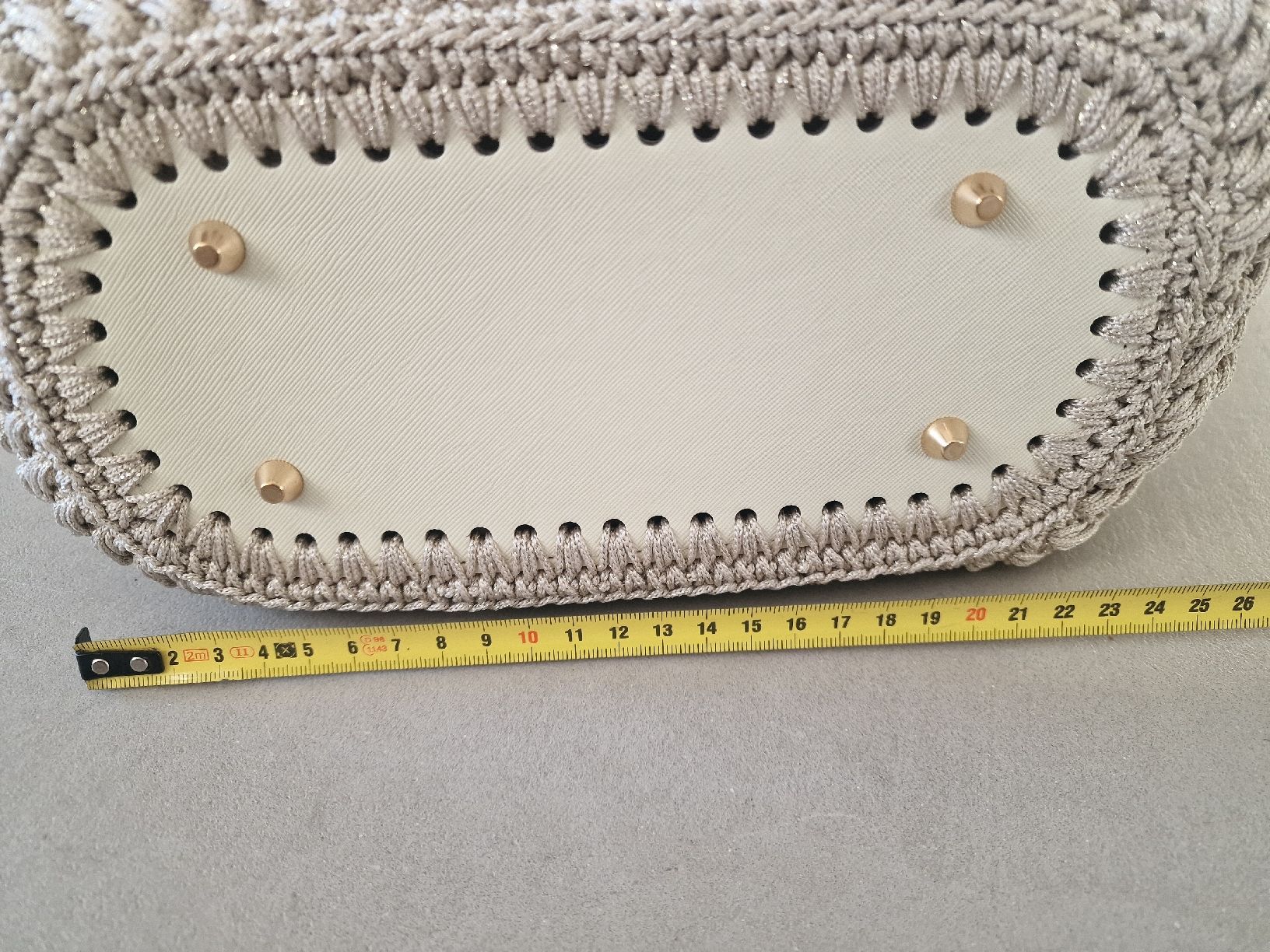Taschen: Handmade Handtasche, beige-gold – Neu (gemäss Beschreibung) aus Amriswil von gu80kaya 3