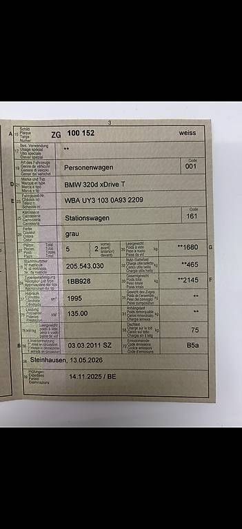 Automobili: BMW 320d xdrive zu verkaufen – Usato da Baar venduto da nslc 4