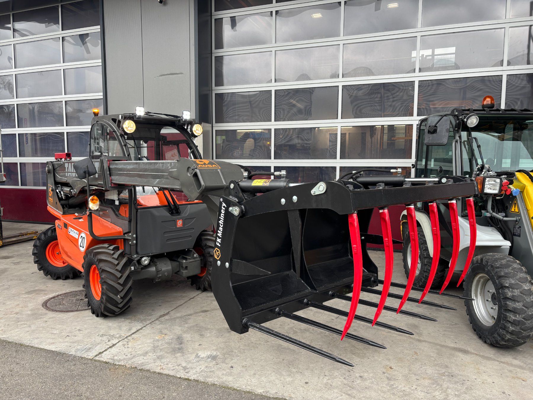 Diesel Carrelli elevatori e a forche: Teleskopstapler Ausa T144H, Telehandler, Stapler – Usato da Appenzell venduto da Baumonteur 1