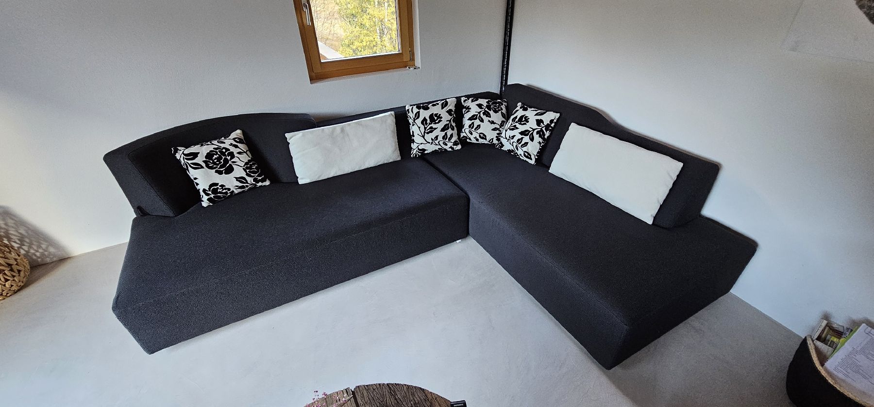 Divani: Brühl Sofa, Stoffbezug Anthrazit, Top Zustand! – Usato da glattfelden venduto da Adrider.ch