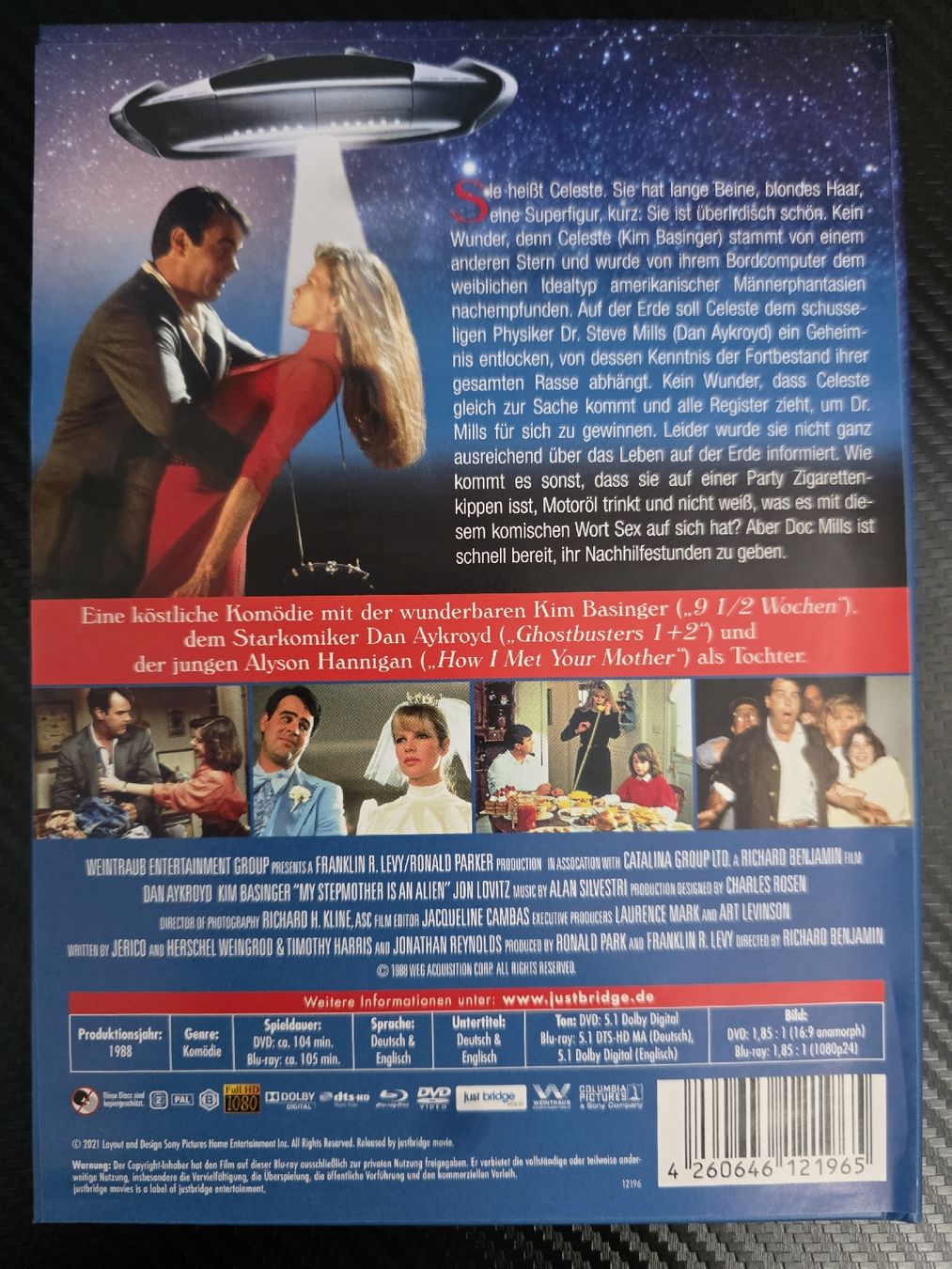 Alle DVDs: Meine Stiefmutter ist ein Alien BluRay Mediabook – Gebraucht aus Birmensdorf ZH von Remubi 1