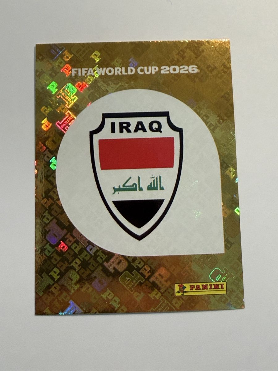 Panini Carte collezionabili: Panini WM 2026 Irak IRQ 1 2 3 & 4 – Nuovo (secondo la descrizione) da Reinach BL venduto da Pepe2412 1