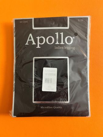 Leggings, APOLLO, Grösse S/M, Farbe Schwarz