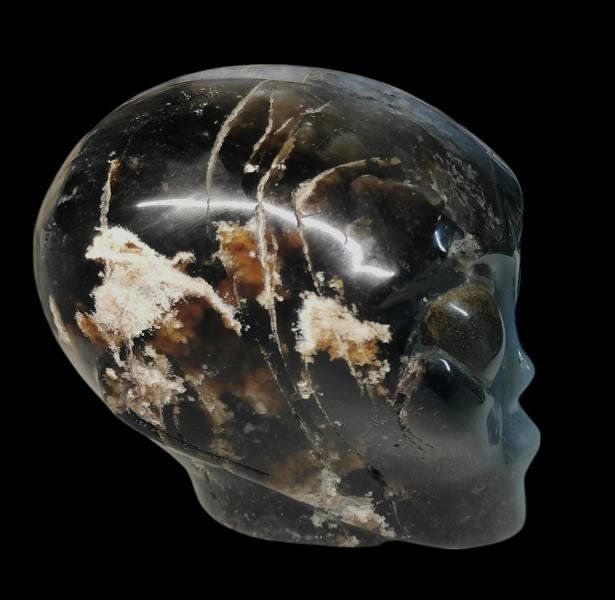 Mineralien & Heilsteine: Alien Skull Black Agate – Neu (gemäss Beschreibung) aus Walenstadt von vkt_qc8d 1
