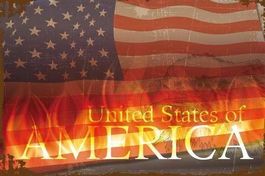 Blechschild-UNITED STATES OF AMERICA USA