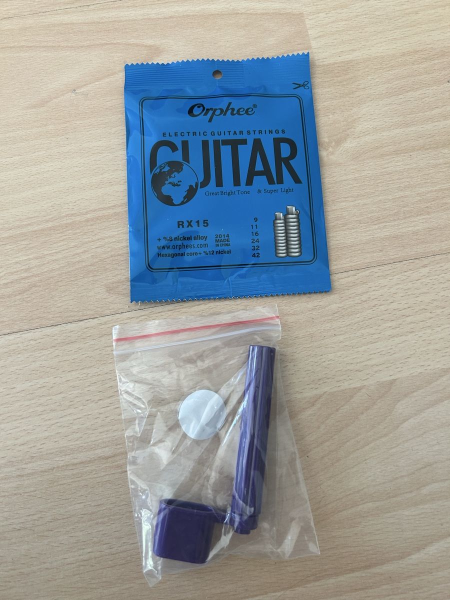 Musikinstrumente: Orphee Saiten E Gitarre und Winder – Neu und originalverpackt aus Zürich von Sherpa 2