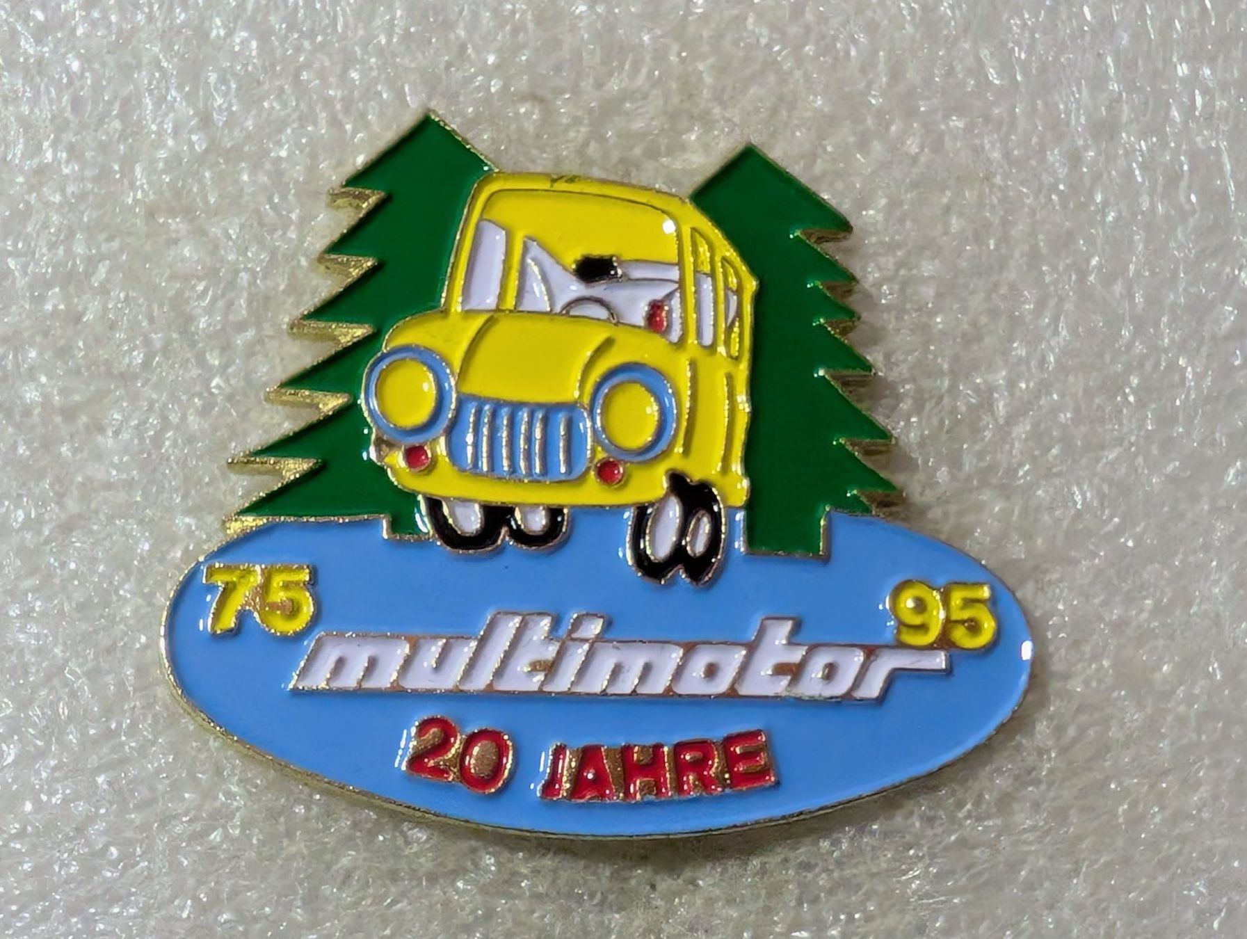 Placchette & Badge: Ansteckpin 175: 20 Jahre Multimotor – Usato da Oppligen venduto da Pin-Fall-Shop