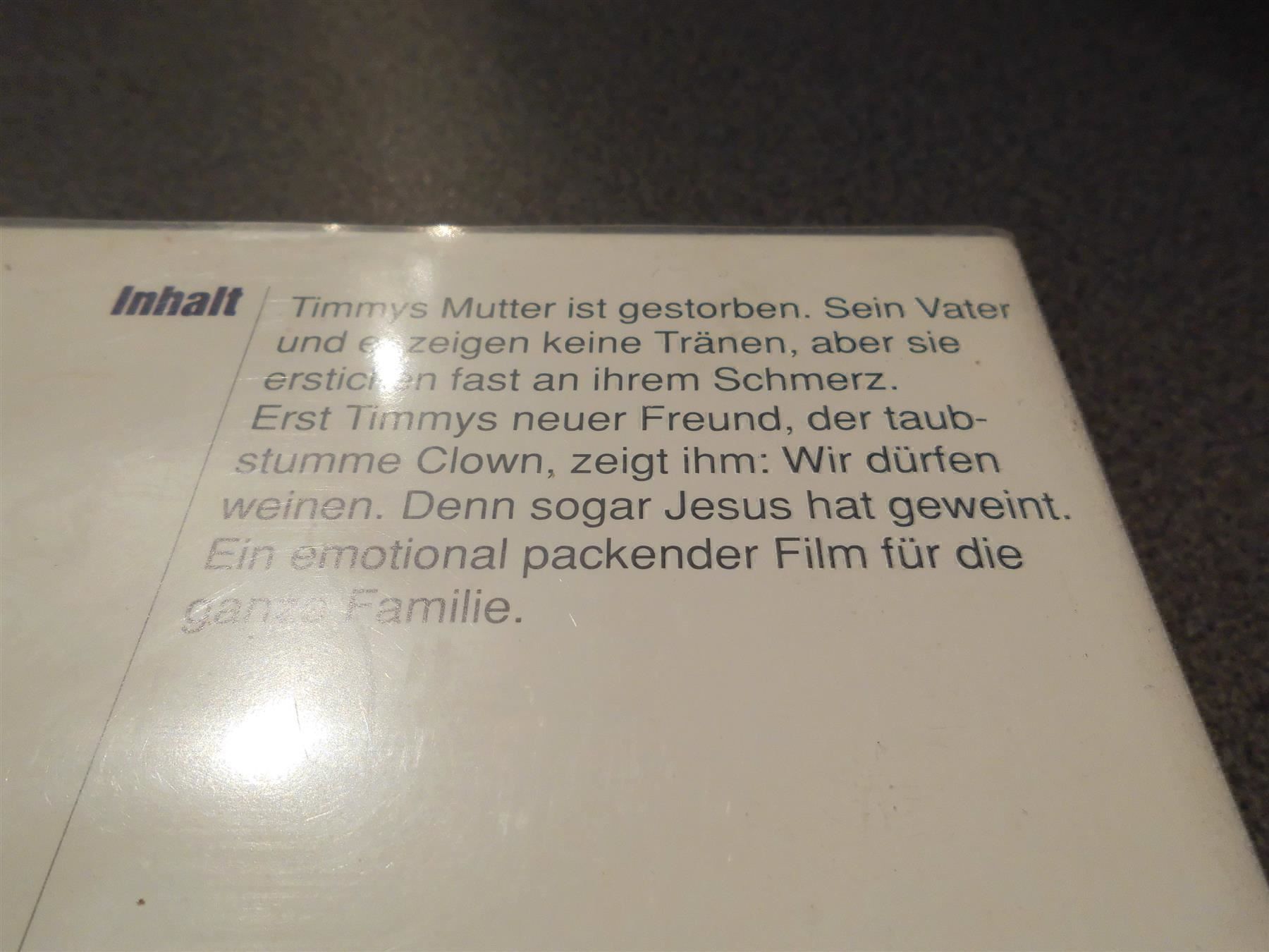 Alle VHS: Video Tränen sind ein Geschenk – Gebraucht aus Zürich von abraxas1291 1