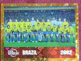 Sammelbild Brasilien Fussball WM 2002