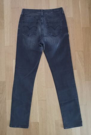 Levi's Demi Curve Mid Rise Slim W29 L32 grau 
