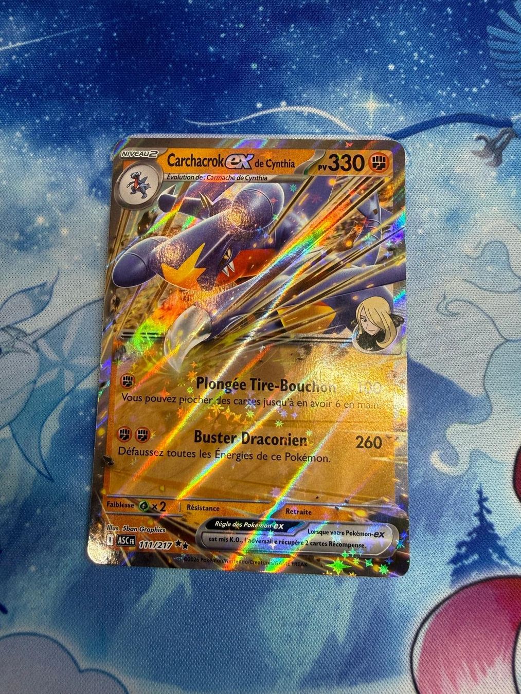 Pokémon Sammelbilder & Trading cards: Carchacrok EX - ASC 111 FR – Neu (gemäss Beschreibung) aus Courgenay von ScamBoxOff