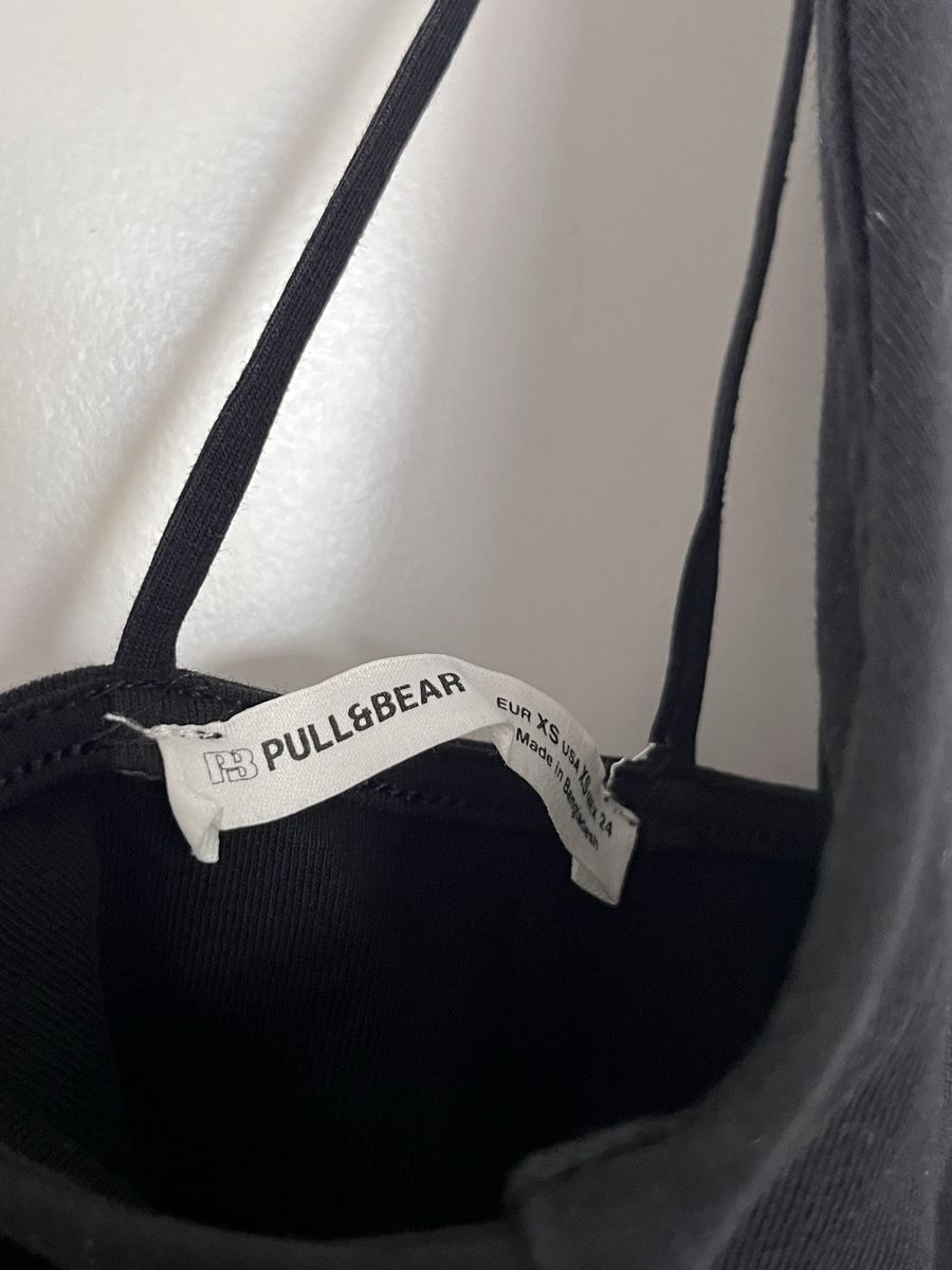 Pull&Bear Tops: Pull & Bear Top schwarz Groesse XS neuwertig – D'occasion à Wolfhausen par Sel86i 1