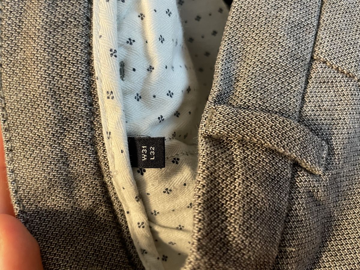 Pantaloni: Hose grau Grösse W31 L32 neuwertig – Nuovo (secondo la descrizione) da Steinach venduto da hue_85cr 2
