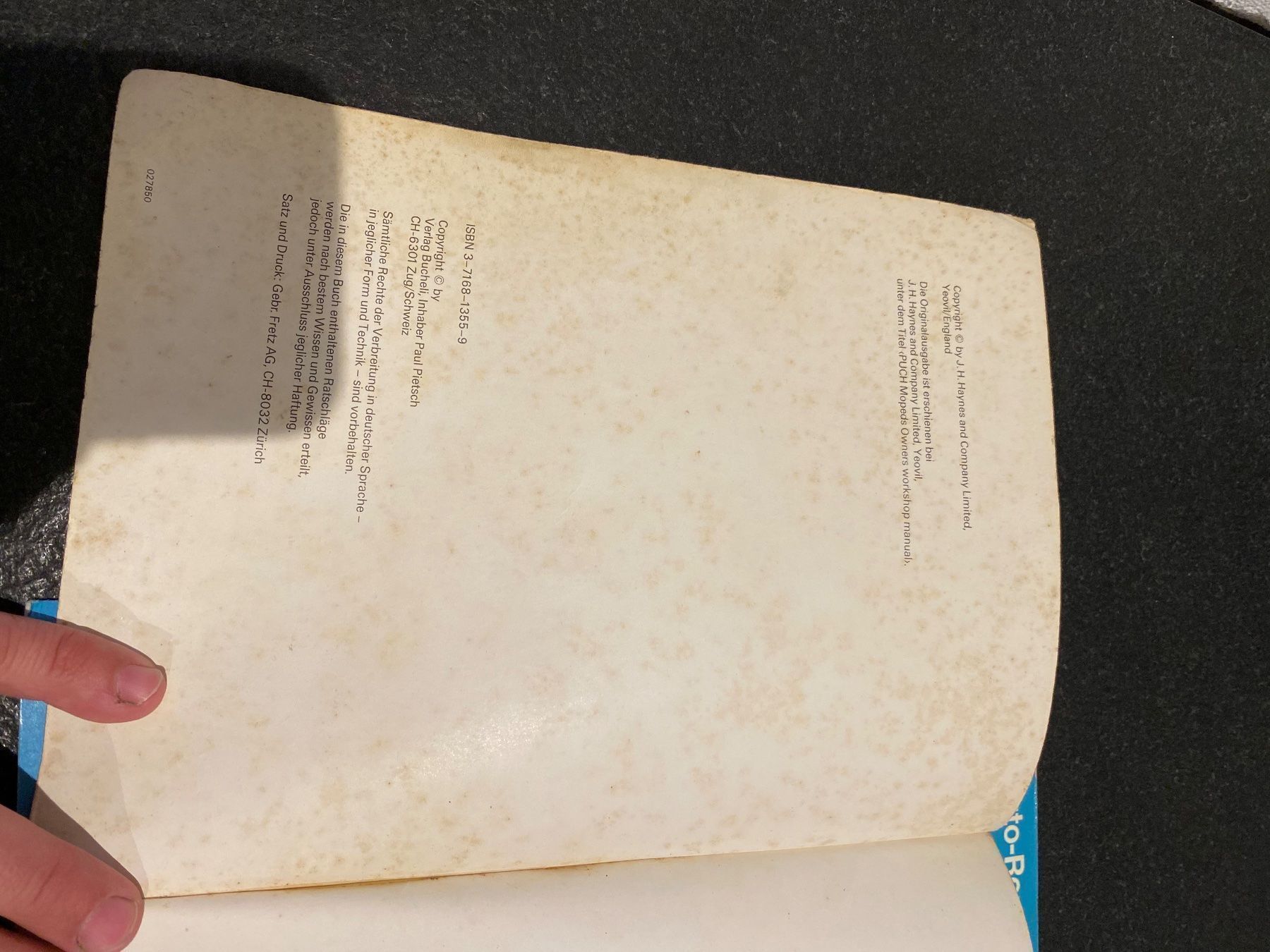 Bücher: Puch Moped Reparaturanleitung – Gebraucht aus Muhen von G60iger 3