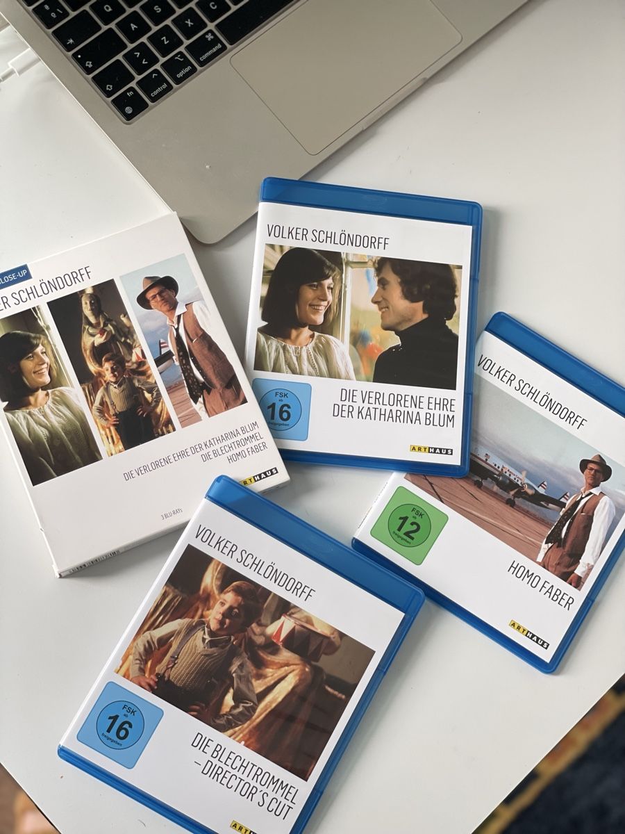 Tutti i DVDs: Volker Schlöndorff - 3 Blu-ray set – Nuovo (secondo la descrizione) da Basel venduto da Eva_Cuomo