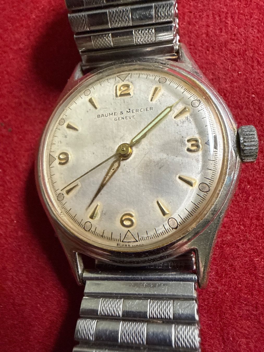 Baume & Mercier Orologi: Baume & Mercier Vintage 34 mm – Difettoso da Pfeffingen venduto da Allhandelklgwatches