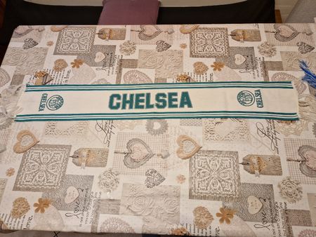 sehr alter FC Chelsea Schal ca 1980er Jahre