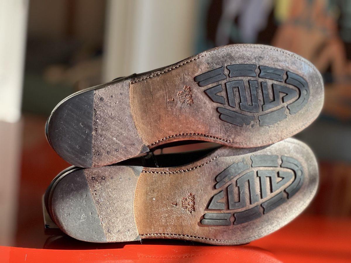 Benci Brothers Scarpe da uomo: Benci Brothers leather cap toe shoes – Usato da Luzern venduto da _Nik. 3
