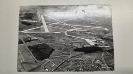 1952 Flugaufnahme Flughafen Kloten -Zürich