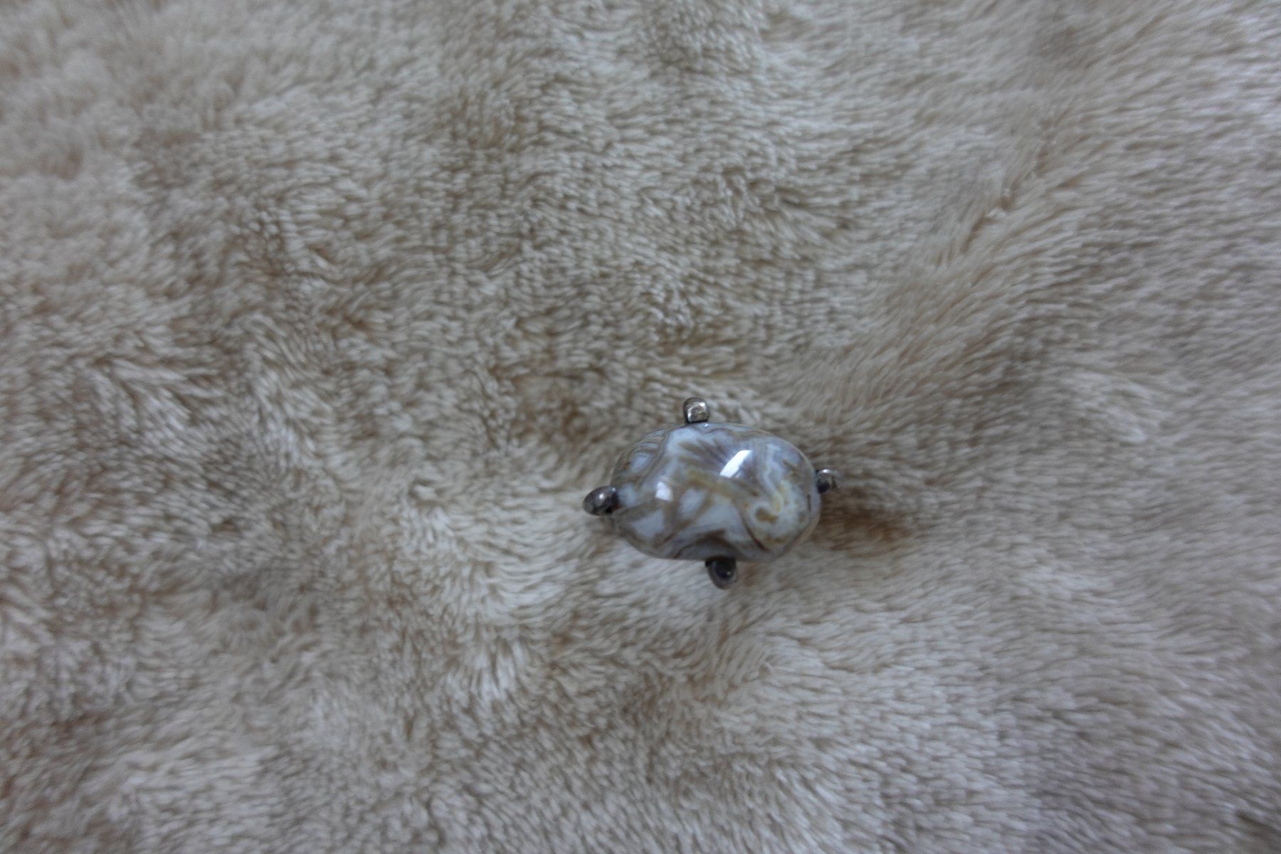 Anelli: 1 schöner Ring mit Stein 925 er Silber – Usato da rorschach venduto da Babsi64 3