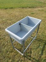 Robuste Waschwanne mit Gestell - Ideal für Gartenarbeit!