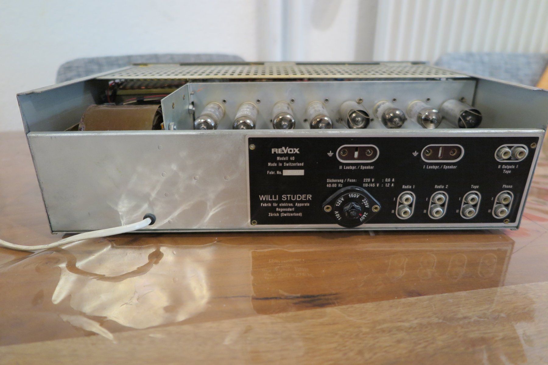 Revox Amplificateurs: Revox 40 Röhrenverstärker – D'occasion à Wangen an der aare par swiss.antik 5