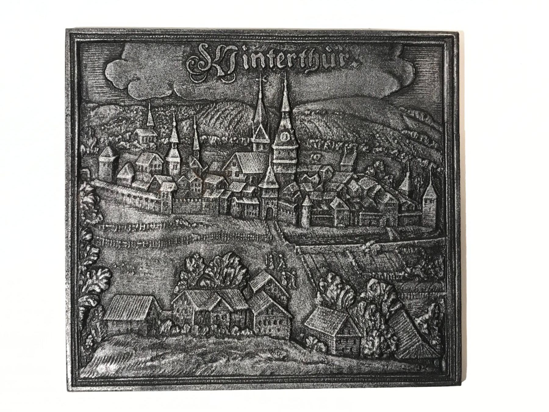 Alle Dekorationen: Metallrelief Winterthur 1977 Sulzer – Gebraucht aus Winterthur von SilverFR 1