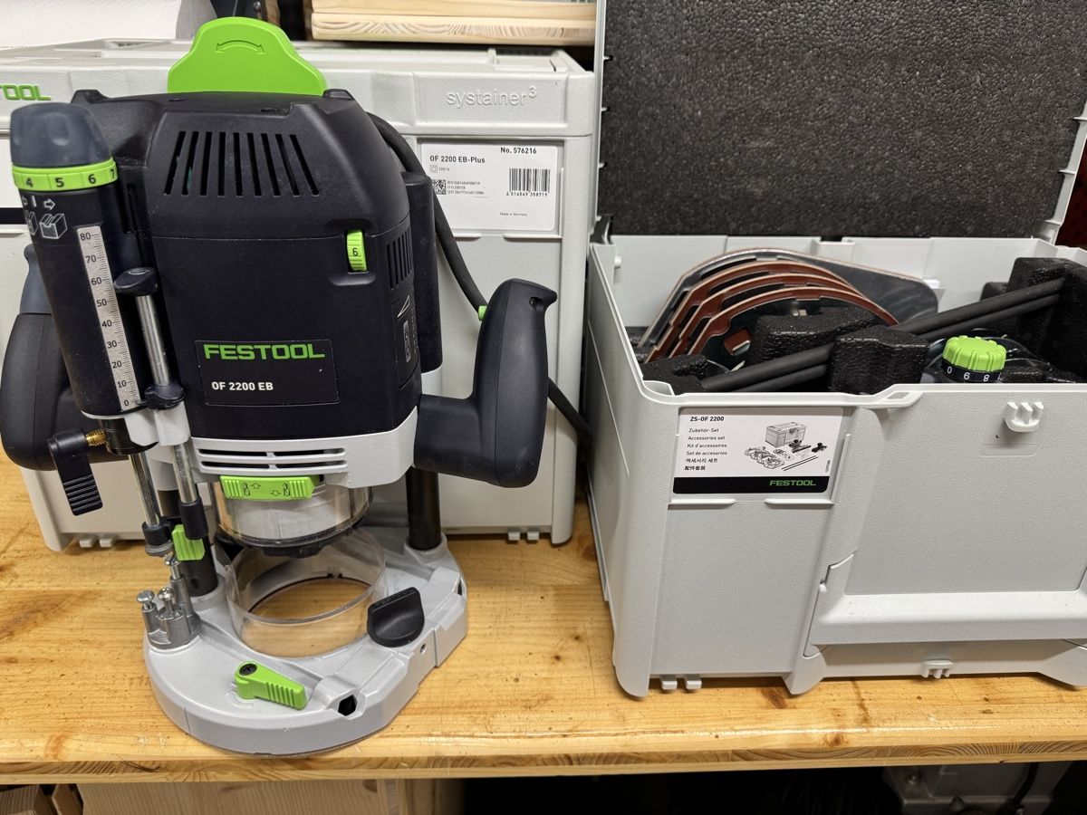 Festool Alle Maschinen: Festoolset OF2200 – Neu (gemäss Beschreibung) aus Gelterkinden von ret_h9lx