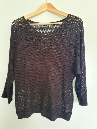 Damenpulli Gr. xl schwarz