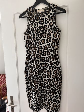 Michael Kors  Cheetah Jumper Dress Knit