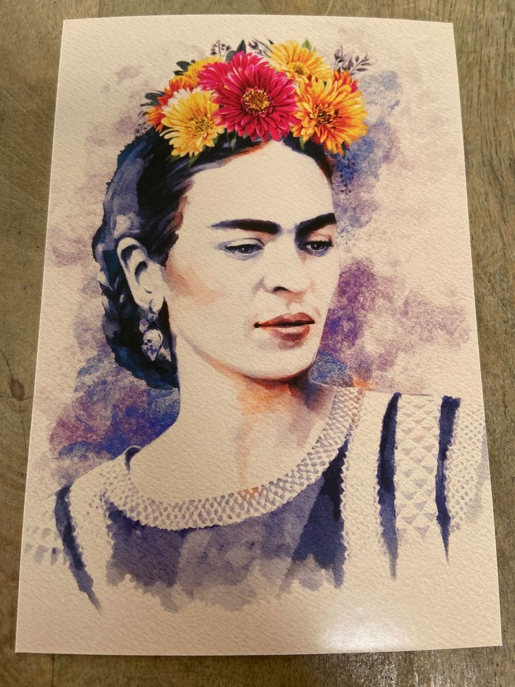 Cartoline postali: Postkarte Frida Kahlo  neu – Nuovo (secondo la descrizione) da Luzern venduto da waterfront1