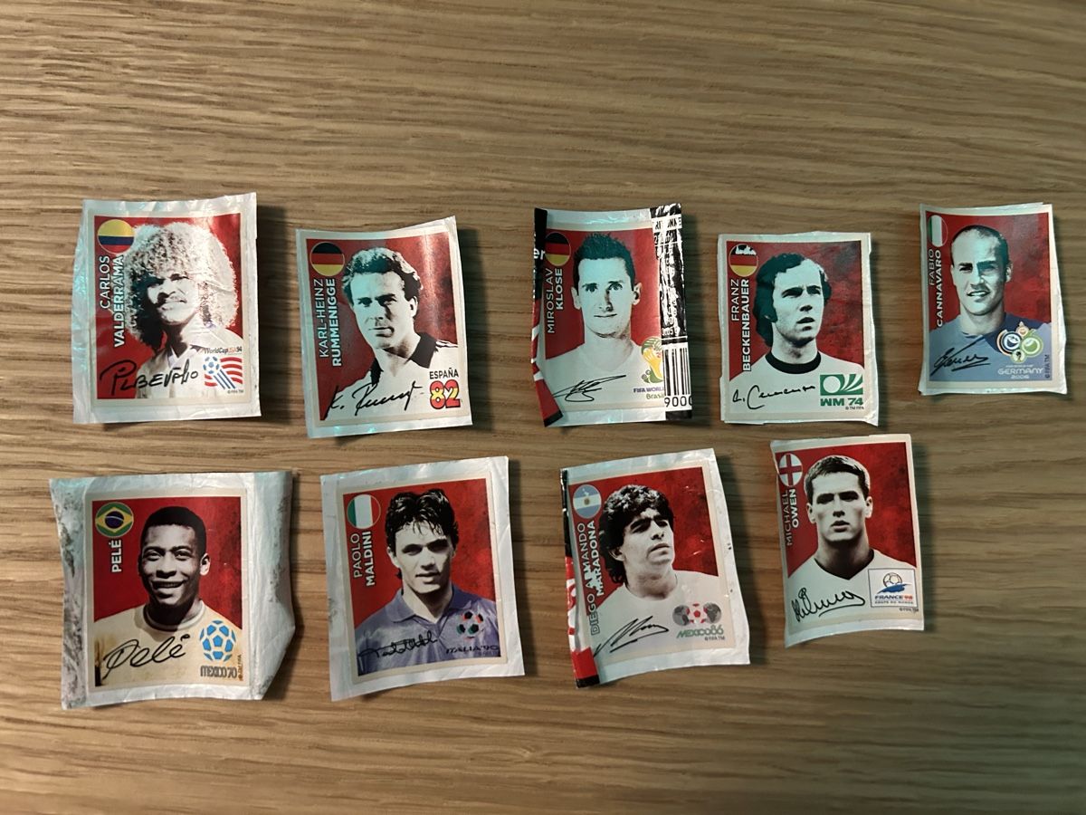 Panini Carte collezionabili: Cola Sticker der Wm 2018 – Usato da Ennetbaden venduto da pau_h6gg